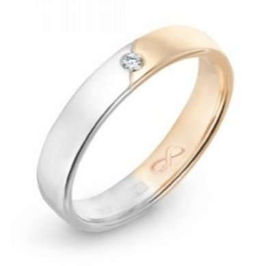 Обручальное кольцо R01-WED-00016-М12441 - Ювелирный бренд Московский ювелирный завод