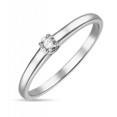 Помолвочное кольцо R01-SOL40-010-G2-М12465 - Ювелирный бренд Московский ювелирный завод
